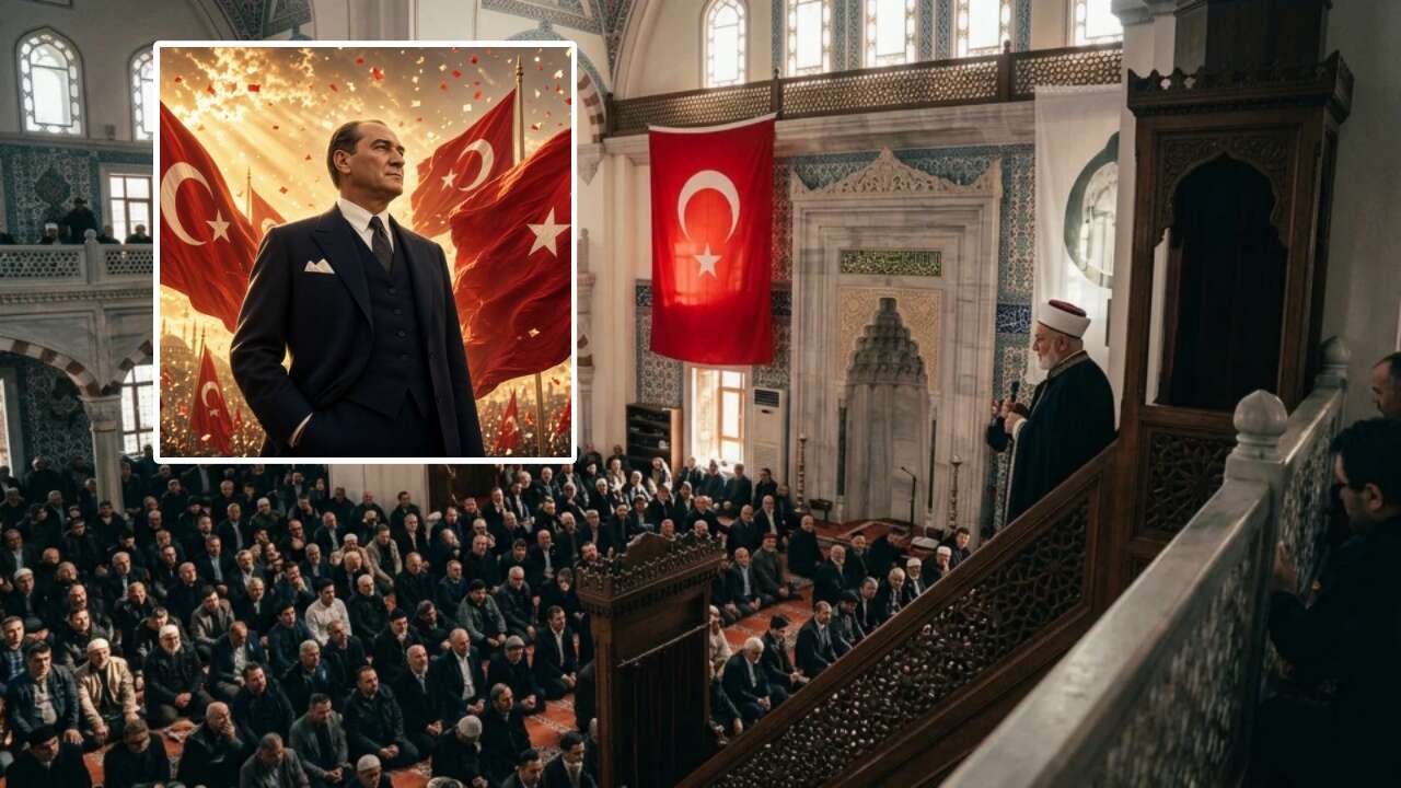 Bu cuma hutbede Cumhuriyet var! Diyanet’ten Cumhuriyet’in 103. yılında tarihi hutbe: Birlik ve beraberlik mesajı damga vurdu!