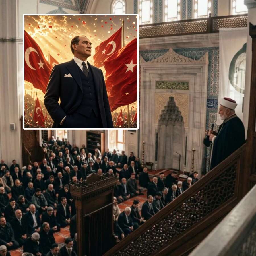 Bu cuma hutbede Cumhuriyet var! Diyanet’ten Cumhuriyet’in 103. yılında tarihi hutbe: Birlik ve beraberlik mesajı damga vurdu!