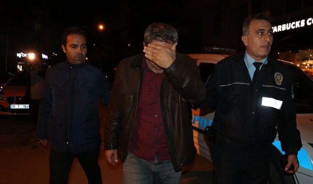 İş yerlerinden para isteyen sahte polise suçüstü...