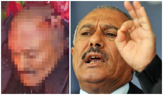 Yemen eski Cumhurbaşkanı Salih, Kaddafi gibi öldürüldü! / VİDEO