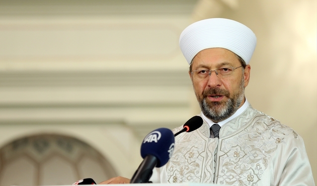Diyanet İşleri Başkanı Erbaş'tan Kudüs açıklaması...