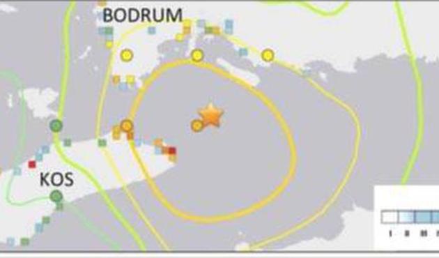 Bodrum'da deniz tabanı yırtıldı!