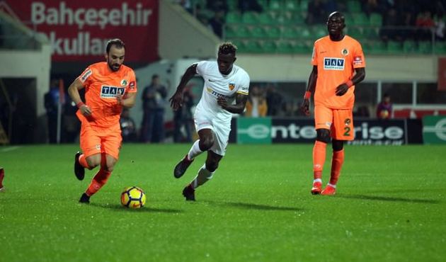 Kayserispor, Alanyaspor'u son dakikada yıktı!