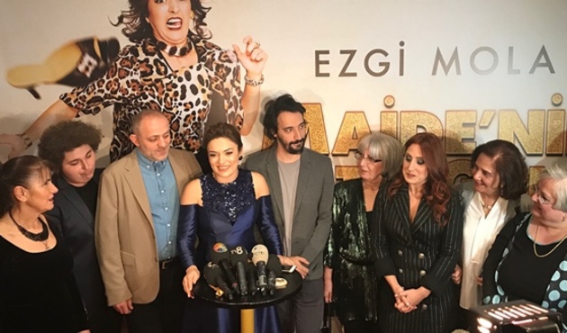 Ezgi Mola'nın Maide’nin Altın Günü  filminin galası yapıldı.