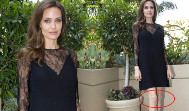 38 kiloya düşen Angelina Jolie'yi görenler dehşete kapılıyor!
