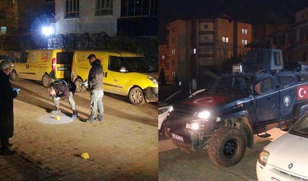 Batman’da PTT araçlarına bombalı saldırı...