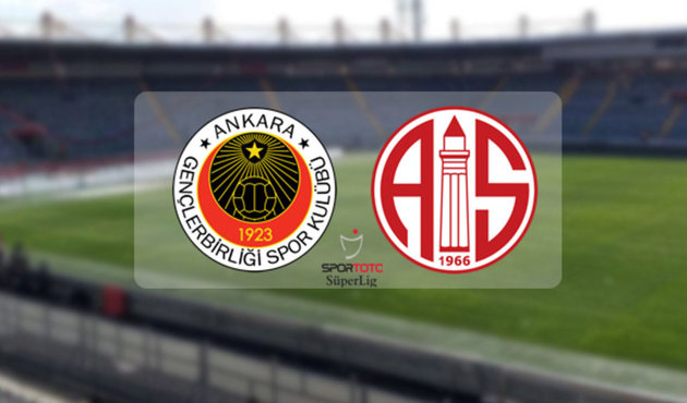 Antalyaspor-Gençlerbirliği maç sonucu: 1-1