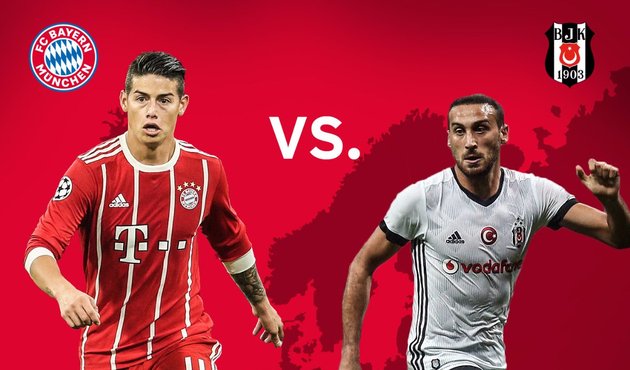 Bayern Münih'ten Beşiktaş'a mesaj var! "Wir freuen uns aufs Achtelfinale!"