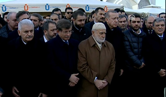 İTO Başkanı Çağlar son yolculuğuna uğurlandı! Cumhurbaşkanı Erdoğan da törende...