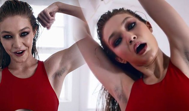 Gigi Hadid bu pozlarıyla olay oldu! / VİDEO