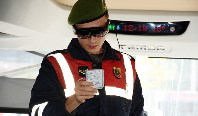 Jandarmanın yeni gözü 'takbul'...