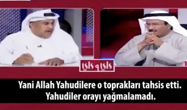 Kuveyt televizyonunda İsrail'i aklamak için Kur'an'ı bile alet ettiler!