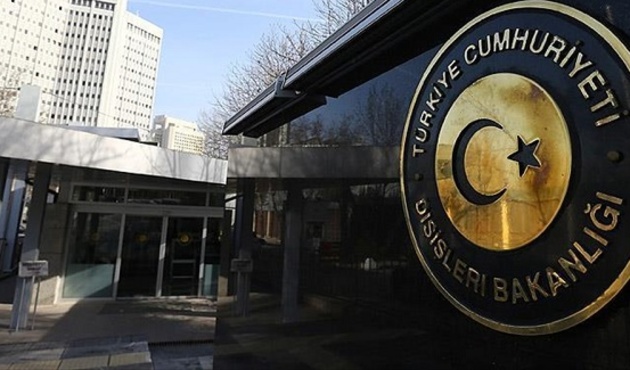 Dışişleri'nden ABD Ulusal Güvenlik Danışmanının açıklamalarına tepki!