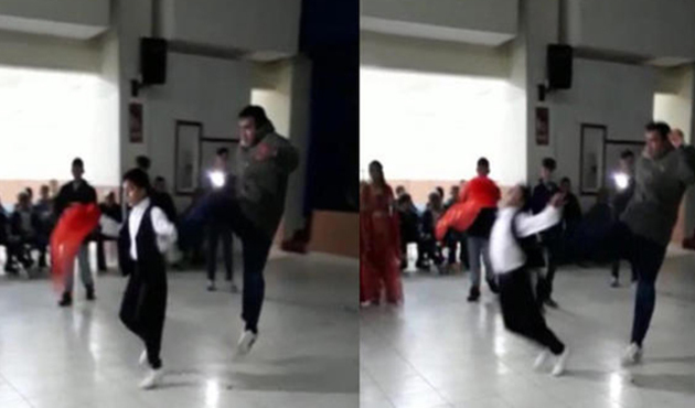 Oyun oynayan çocuğu az kalsın öldürüyordu! / VİDEO