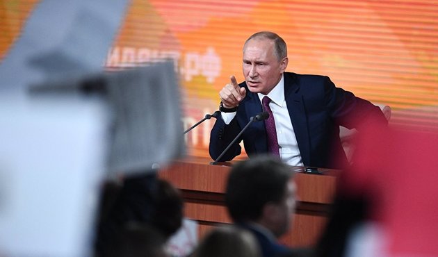Putin'den 3 saat 45 dakikalık basın toplantısı!