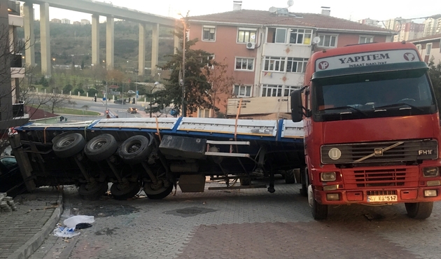 Kağıthane’de faciadan dönüldü...