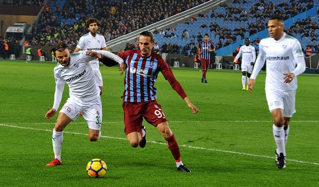 Trabzonspor Bursaspor'u Yusuf'la devirdi!