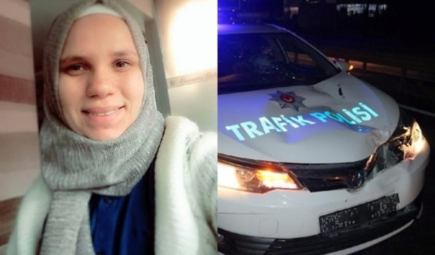 Polis aracının çarptığı genç kız hayatını kaybetti...