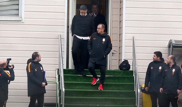 İşte Terim'in Florya'ya yeniden ayak bastığı an!