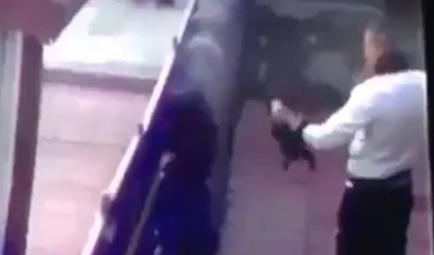 Kediye işkence görüntüleriyle infial yaratan o asker, polis yaralamaktan tutuklandı!