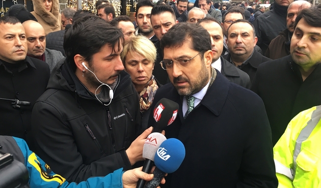 Nispetiye Caddesi'nde gergin dakikalar... Kabadayı Başkan İBB'ye tehditler savurdu...