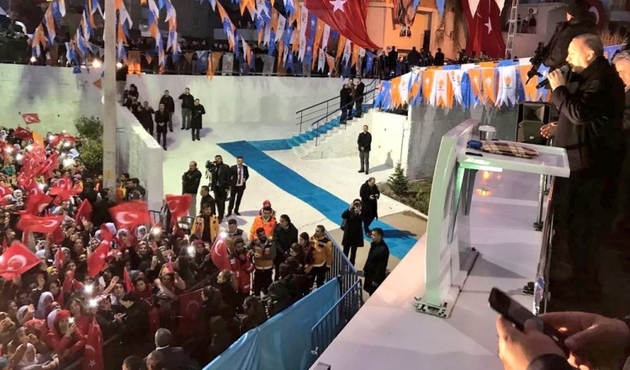 Cumhurbaşkanı Erdoğan'a Şırnak'ta coşkulu karşılama!