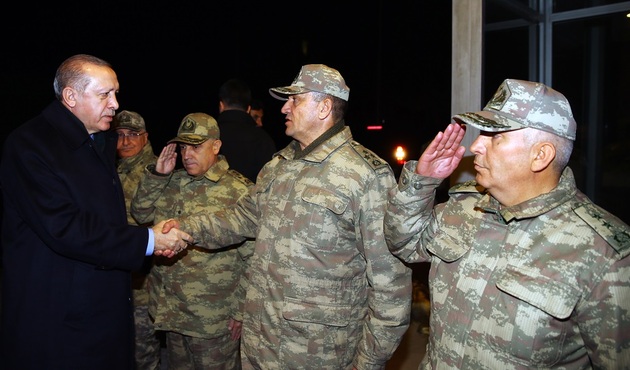 Cumhurbaşkanı Erdoğan'dan Mehmetçik'e sürpriz ziyaret!