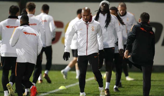 Terim geldi, Nigel de Jong takımla idmana çıktı!