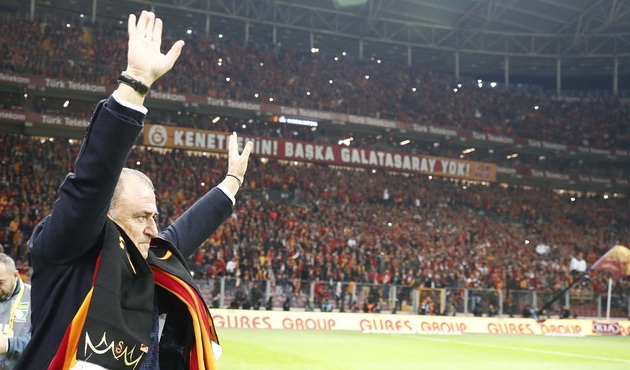Türk Telekom Stadı'nda Fatih Terim'in duygusal anları!