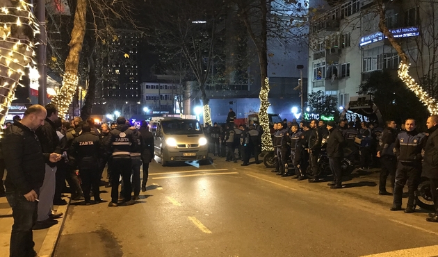 Yine Beşiktaş Belediyesi, yine kaldırım gerginliği...
