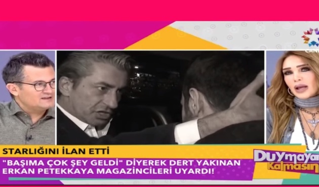 Erkan Petekkaya "Bir starla nasıl konuşulur öğreneceksiniz!" diyerek muhabirleri fırçaladı! / VİDEO