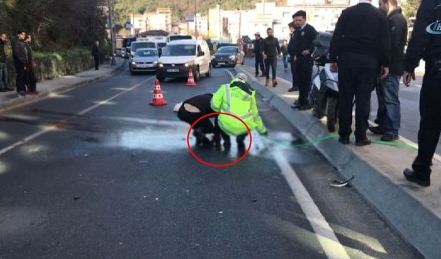Şok anları! Kardeşinin kanlarını avuç avuç taşıdı...
