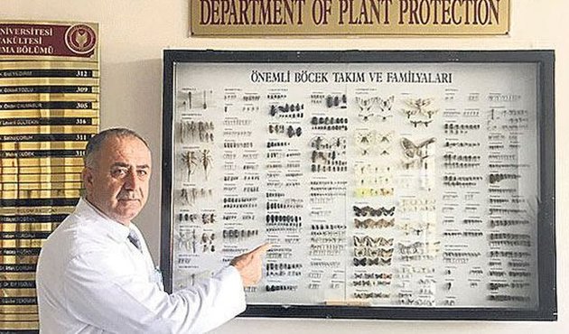 Böyle tanıttı: "Şu ortadaki böcek babam!"