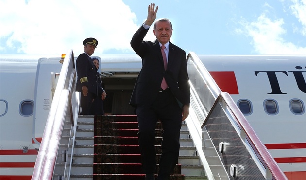 Cumhurbaşkanı Erdoğan'dan 2017'de 144 bin kilometre!