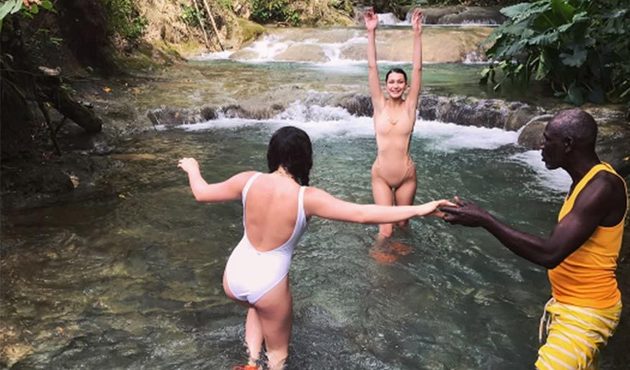 Victoria’s Secret meleği Bella Hadid, Karayipler’de…