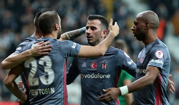 Beşiktaş  Osmanlıspor'u devirdi avantajı kaptı!
