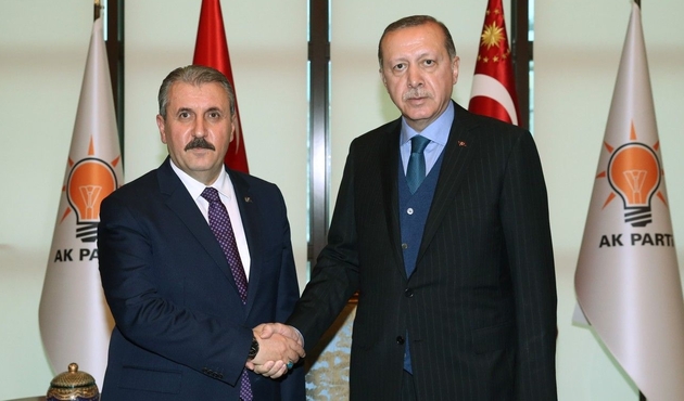 Cumhurbaşkanı Erdoğan, Destici ile bir araya geldi...