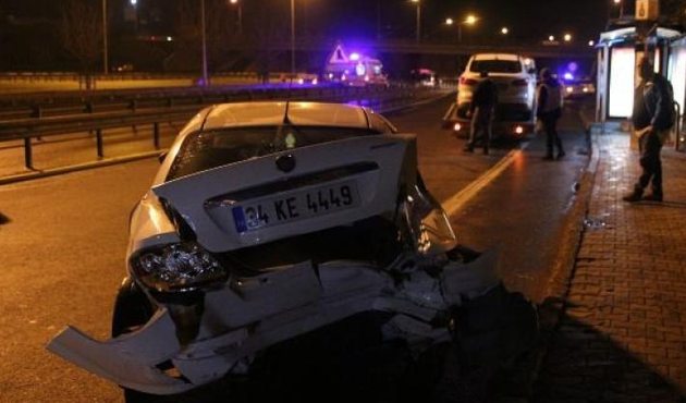 TEM'de zincirleme kaza