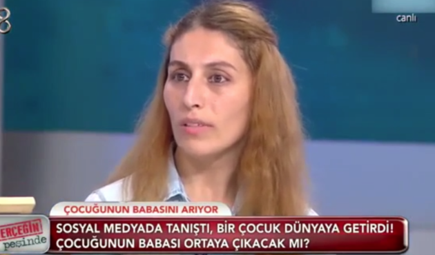 Sosyal medyada tanıştı, hamile kaldı. Çocuğun babasını arıyor! / VİDEO