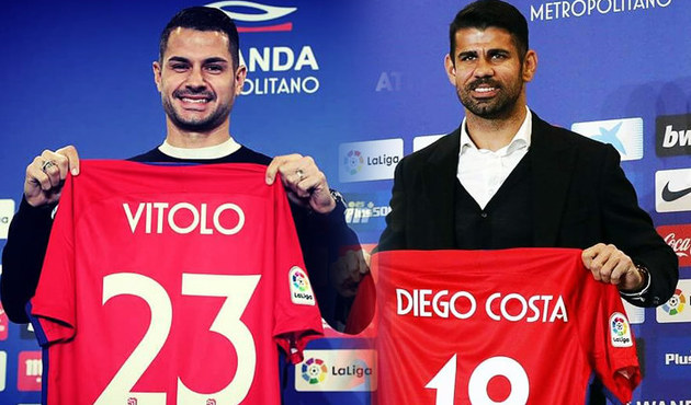 Atletico Madrid'den iki bomba birden!