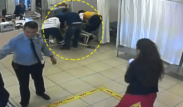 'Acil'de skandal! 1 ay sonra ortaya çıktı