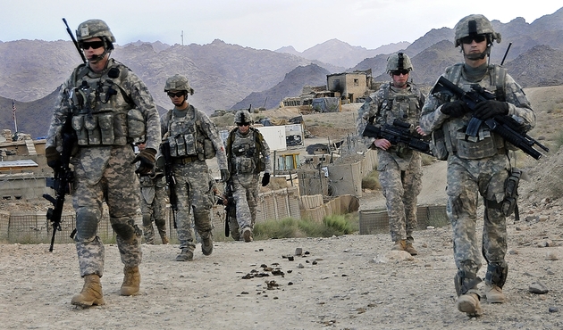 Afganistan'da bir ABD askeri öldü...