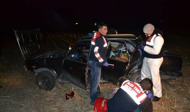 Aksaray'da otomobilde kanlı infaz: 2 ölü...
