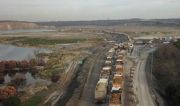 Hafriyat kamyonlarına büyük takip! 11 bin araca takıldı...