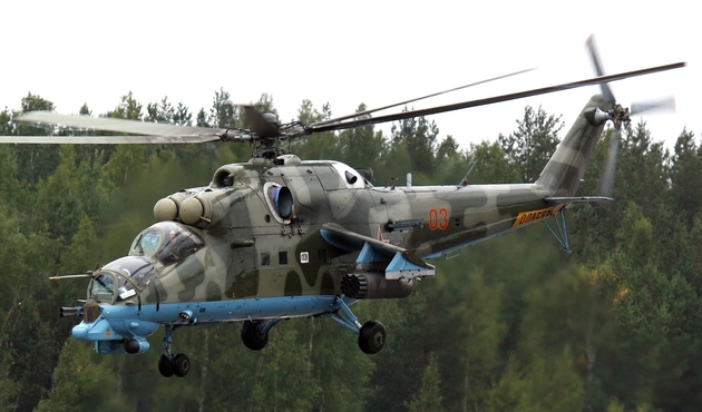 Rus helikopteri Suriye'de düştü...