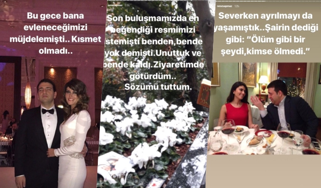 Mesut Yılmaz'ın intihar eden oğlunun eski nişanlısı Neşe Sapmaz yürekleri dağladı!
