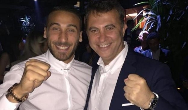 Fikret Orman, Cenk Tosun'a böyle veda etti/VİDEO...