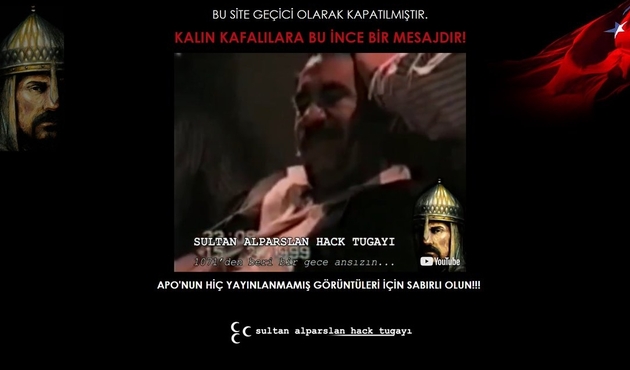 Türk hackerlardan PKK yanlısı sitelere siber saldırı...