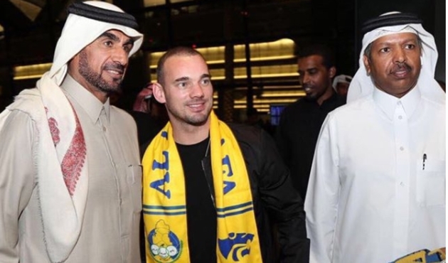 Sneijder Katar'a transferini duyurdu...