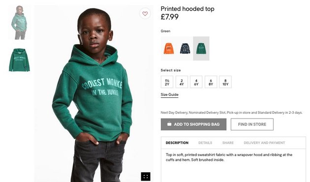Ünlü giyim markası H&M'de maymun skandalı!